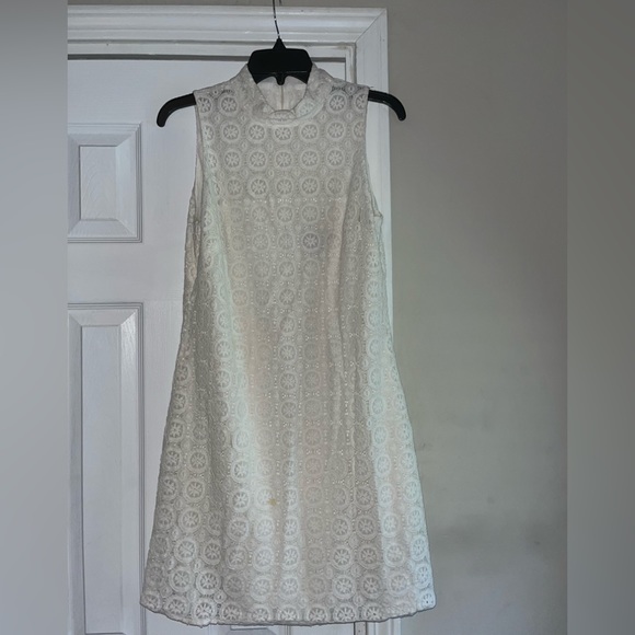 American Living White Lace Dress, Size 10 - Picture 1 of 6